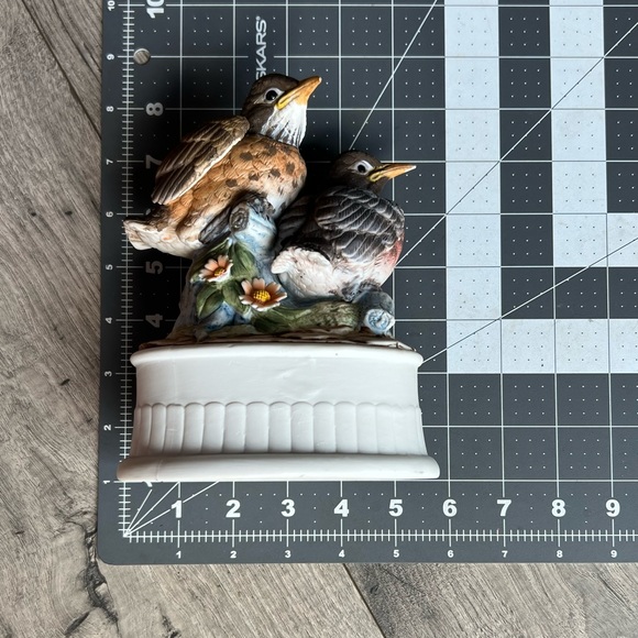 Robin KW5157 Porcelain figurine birds statue - Picture 6 of 9